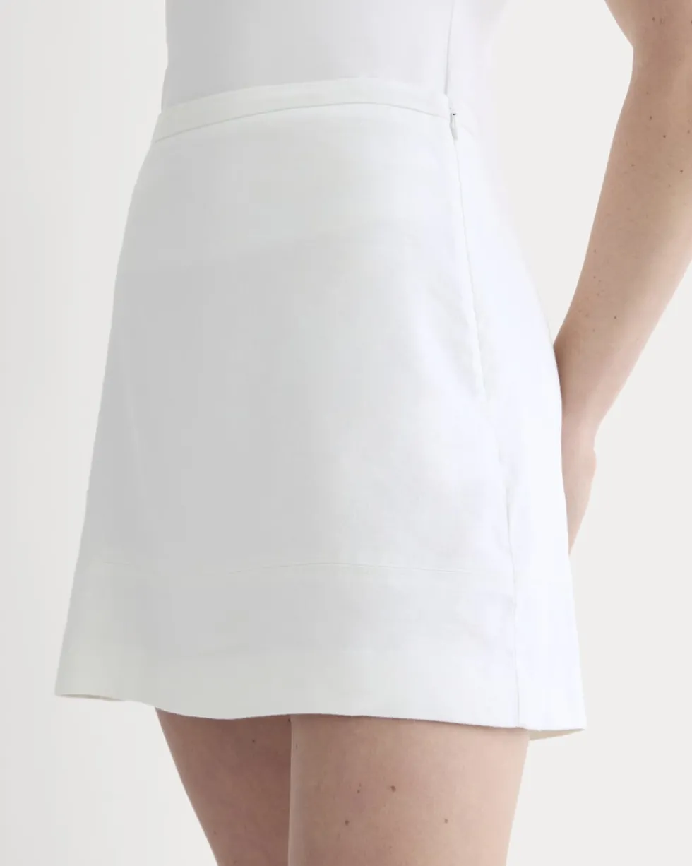 The Mini Skirt in Stretch Linen