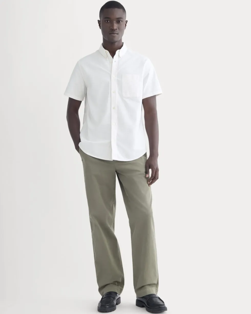 The Organic Short Sleeve Oxford Shirt