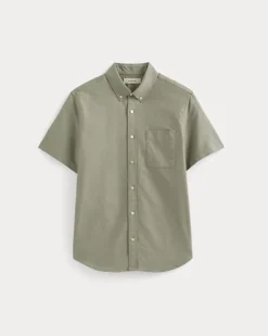 The Organic Short Sleeve Oxford Shirt
