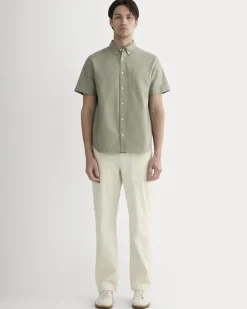 The Organic Short Sleeve Oxford Shirt