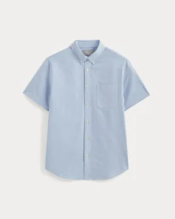 The Organic Short Sleeve Oxford Shirt
