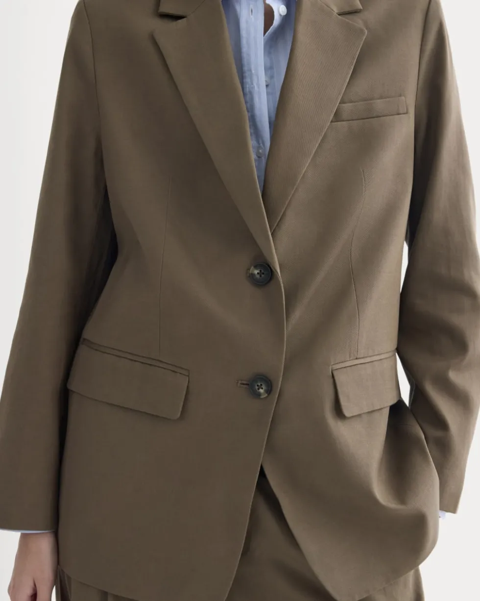 The Oversized Blazer in Buttersmooth