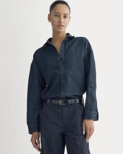 The Oversized Denim Shirt