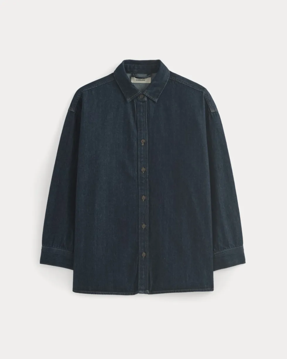 The Oversized Denim Shirt