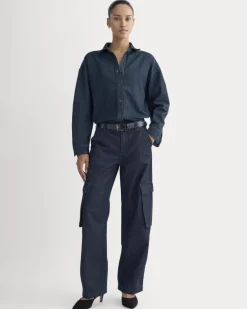 The Oversized Denim Shirt