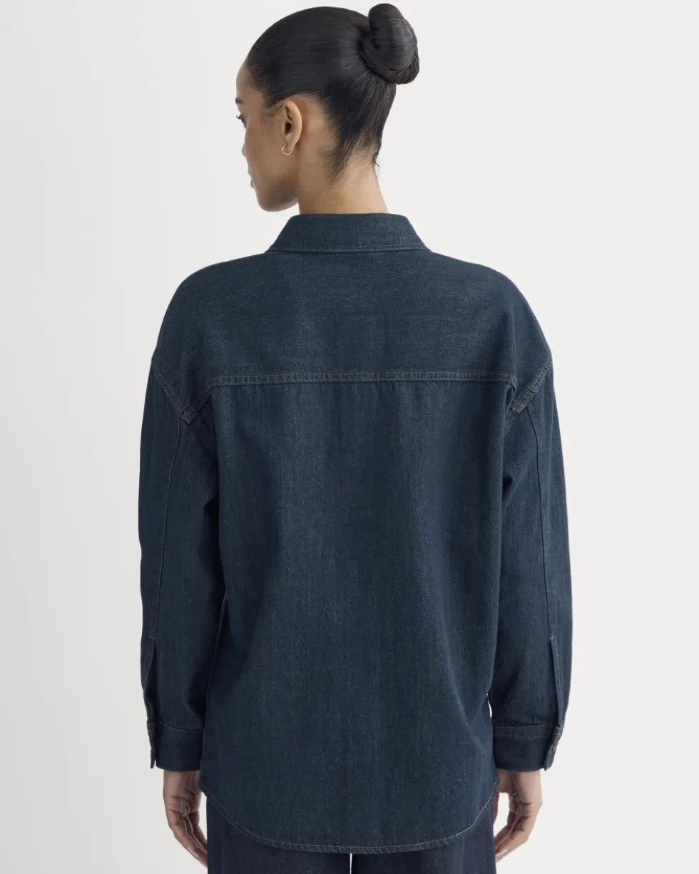 The Oversized Denim Shirt