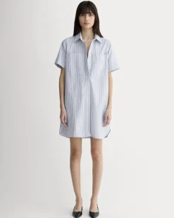 The Oxford Short-Sleeve Shirt Dress