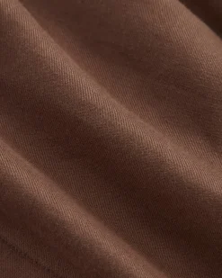 The Pleated Short in Stretch Linen