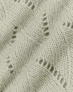 The Pointelle Sweater in Cloud