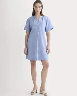The Popover Dress in Linen