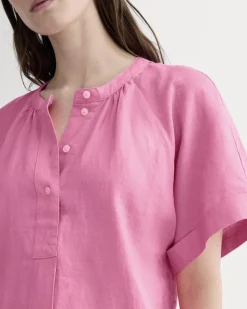 The Popover Dress in Linen