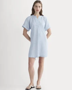 The Popover Dress in Linen