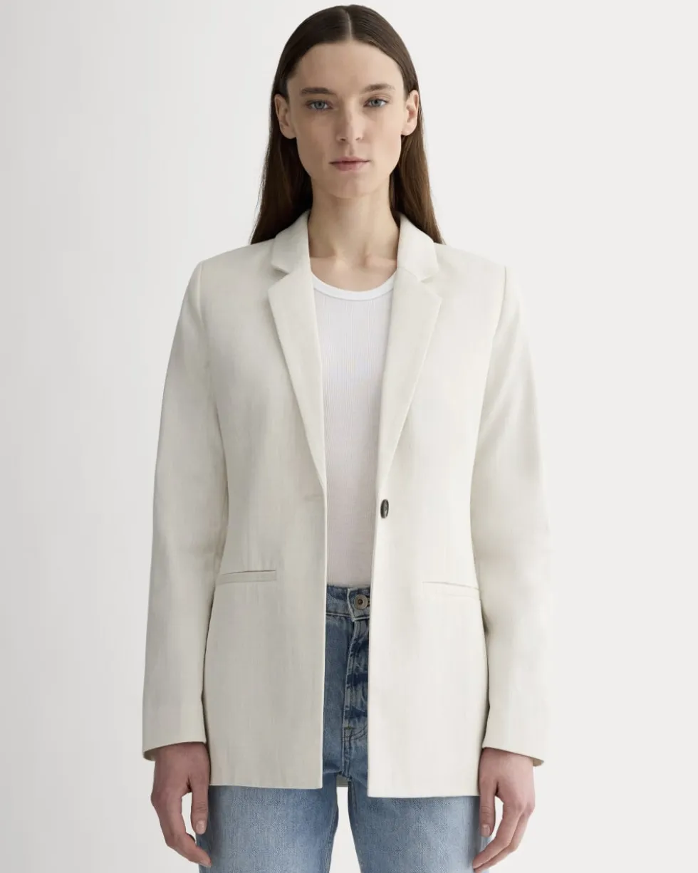 The Relaxed Blazer in Buttersmooth