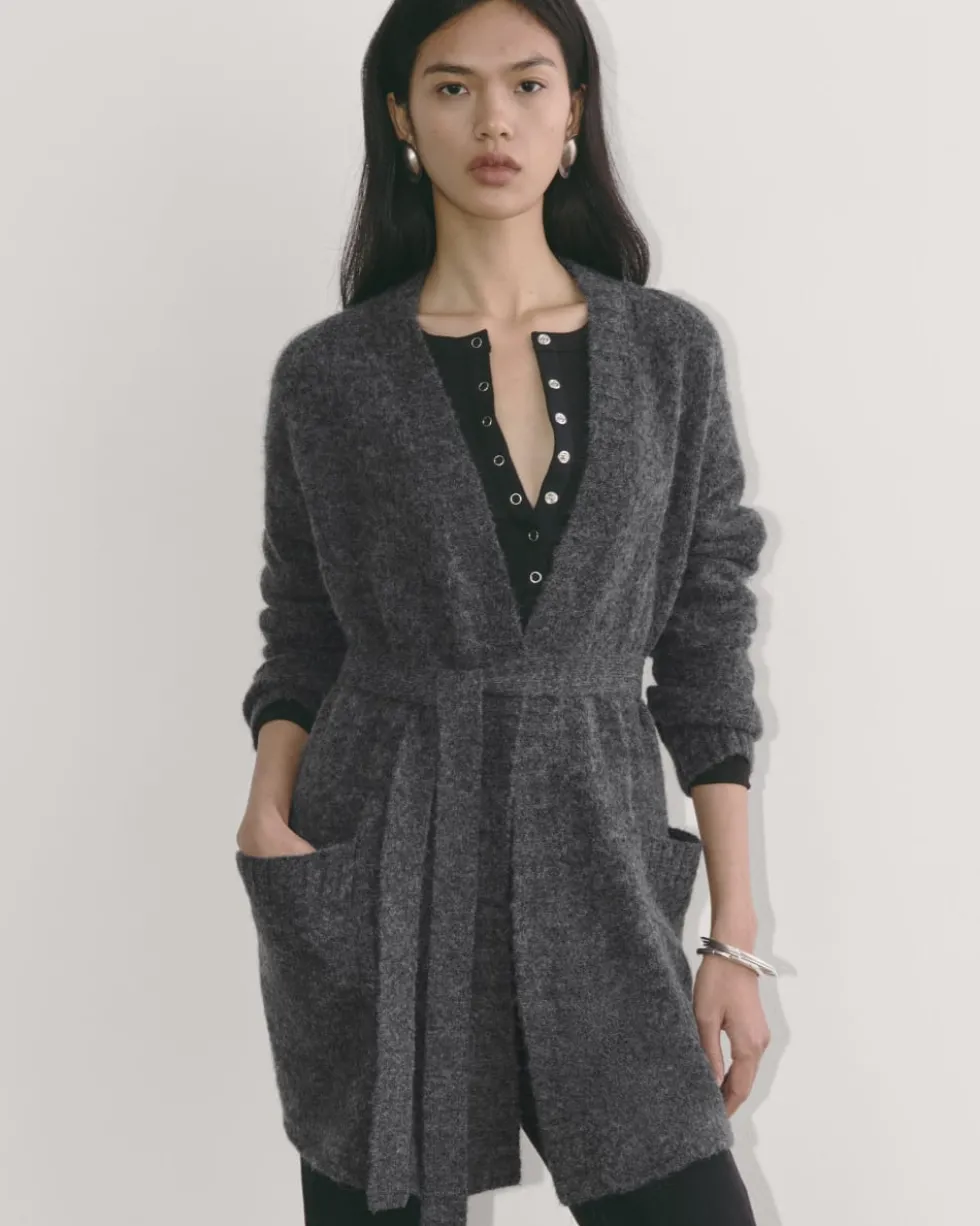 The Robe Cardigan in Alpaca