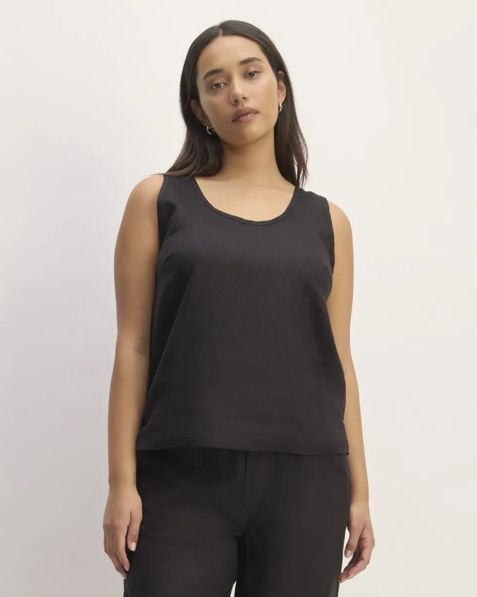 The Scoop Tank in Linen