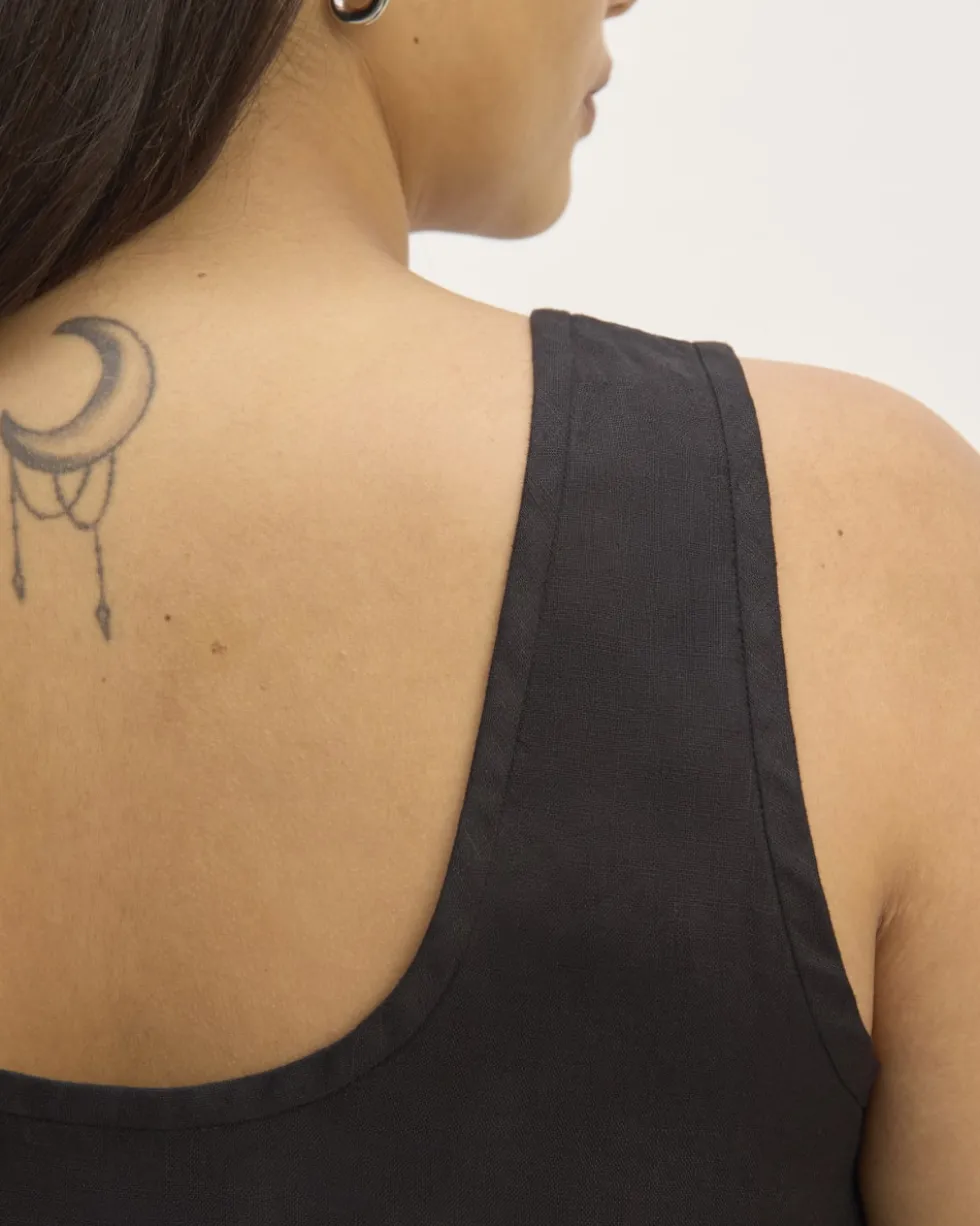 The Scoop Tank in Linen