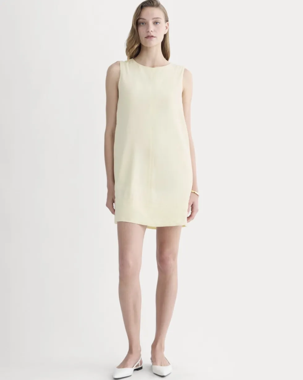 The Shift Dress in Stretch Linen
