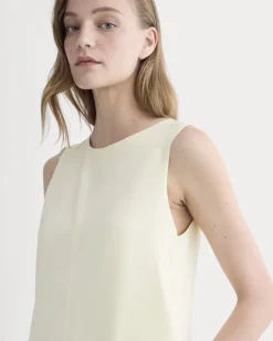 The Shift Dress in Stretch Linen