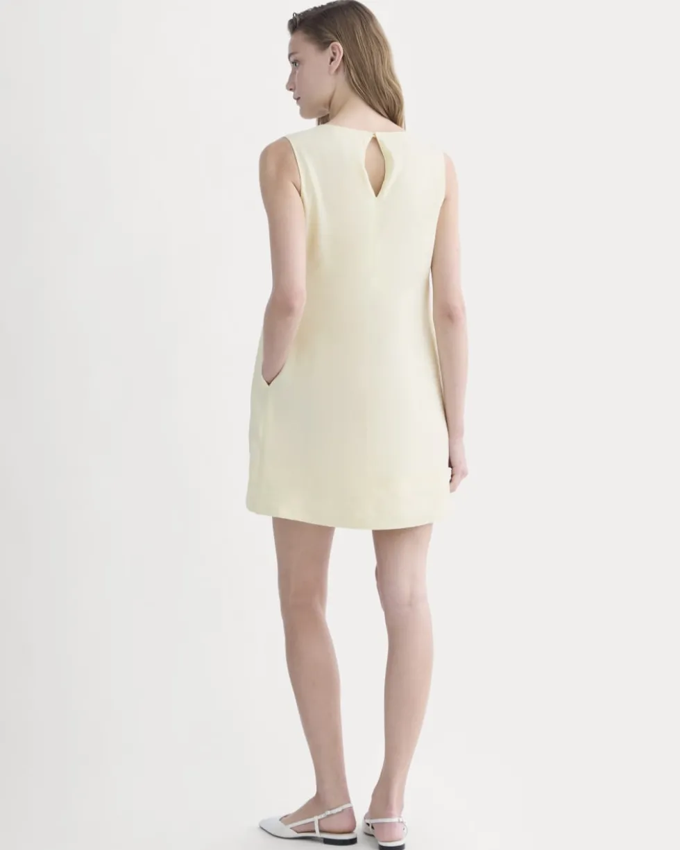 The Shift Dress in Stretch Linen