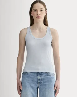 The Shimmy Scoop-Neck Tank