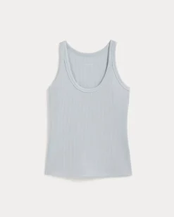 The Shimmy Scoop-Neck Tank