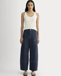 The Shimmy Scoop-Neck Tank
