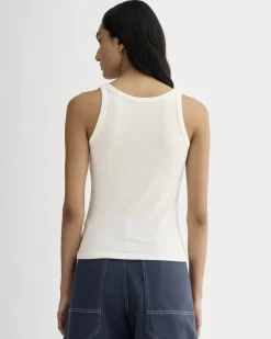 The Shimmy Scoop-Neck Tank