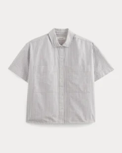 The Short-Sleeve Boxy Oxford