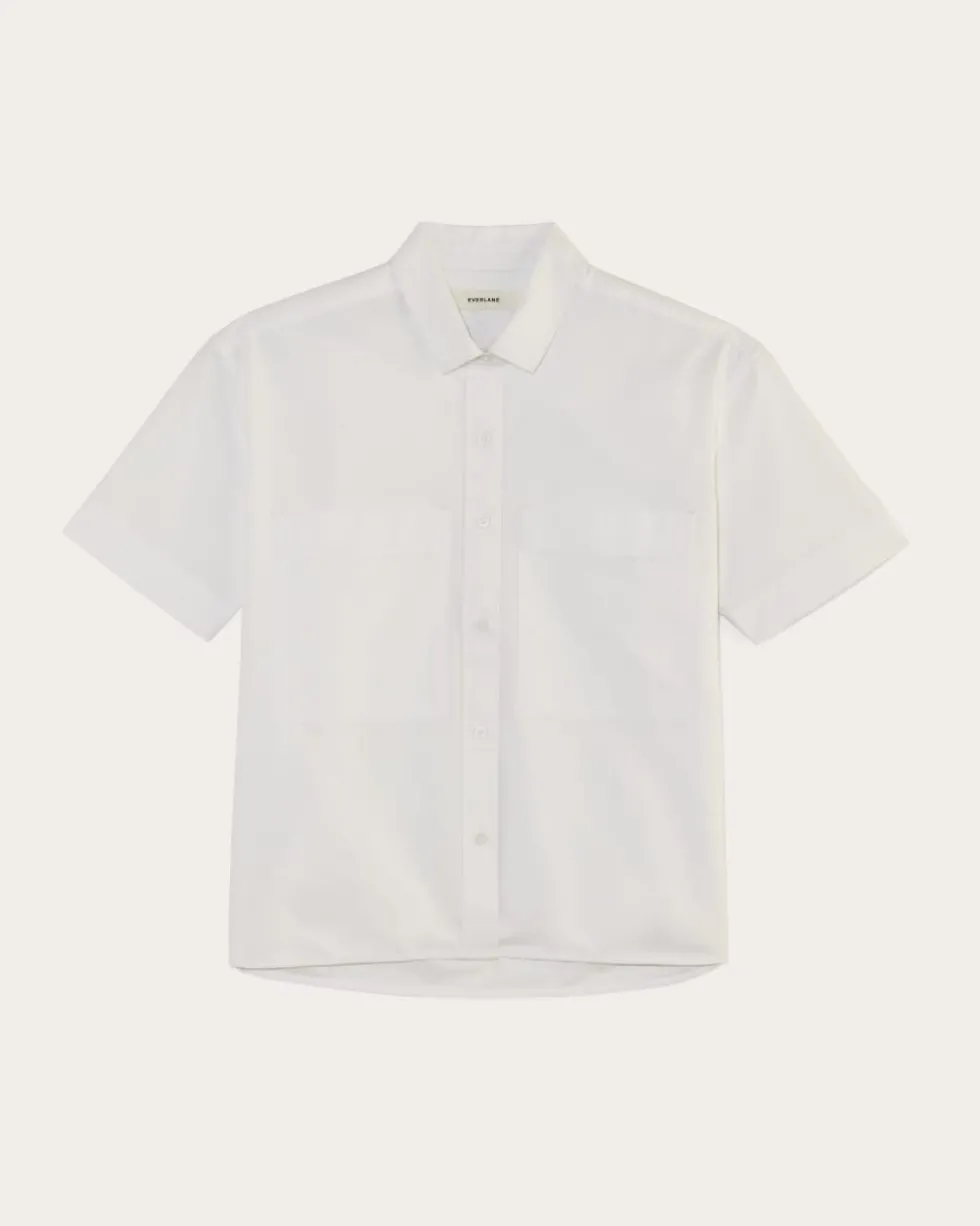 The Short-Sleeve Boxy Oxford