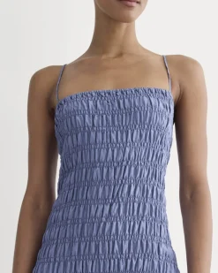 The Smocked Column Dress