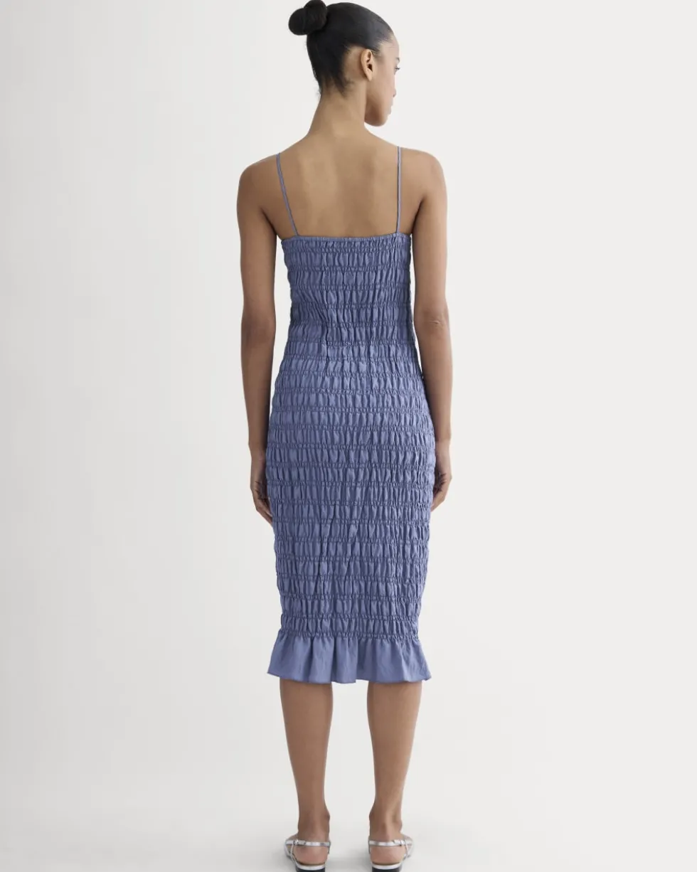 The Smocked Column Dress
