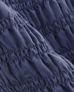 The Smocked Column Dress