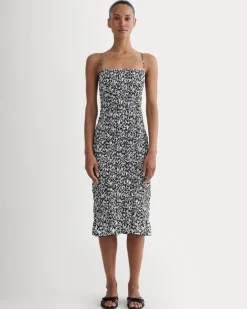The Smocked Column Dress