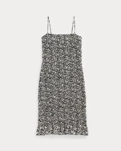 The Smocked Column Dress