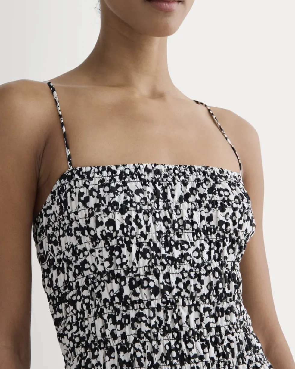 The Smocked Column Dress