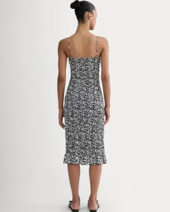The Smocked Column Dress