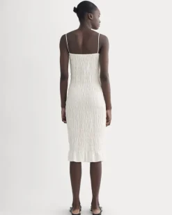 The Smocked Column Dress