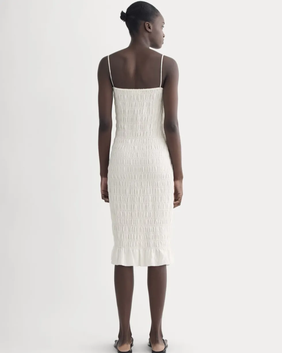 The Smocked Column Dress