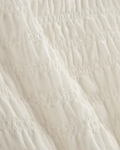The Smocked Column Dress