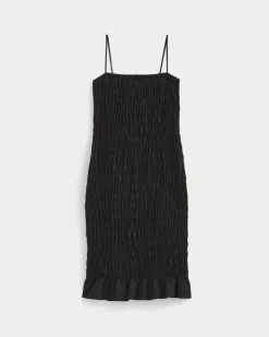 The Smocked Column Dress
