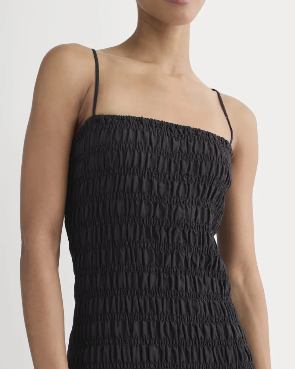 The Smocked Column Dress
