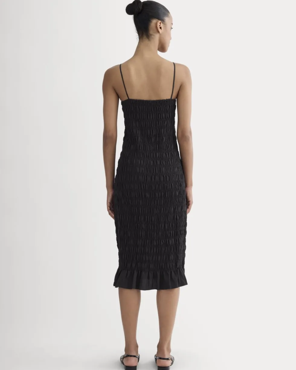 The Smocked Column Dress