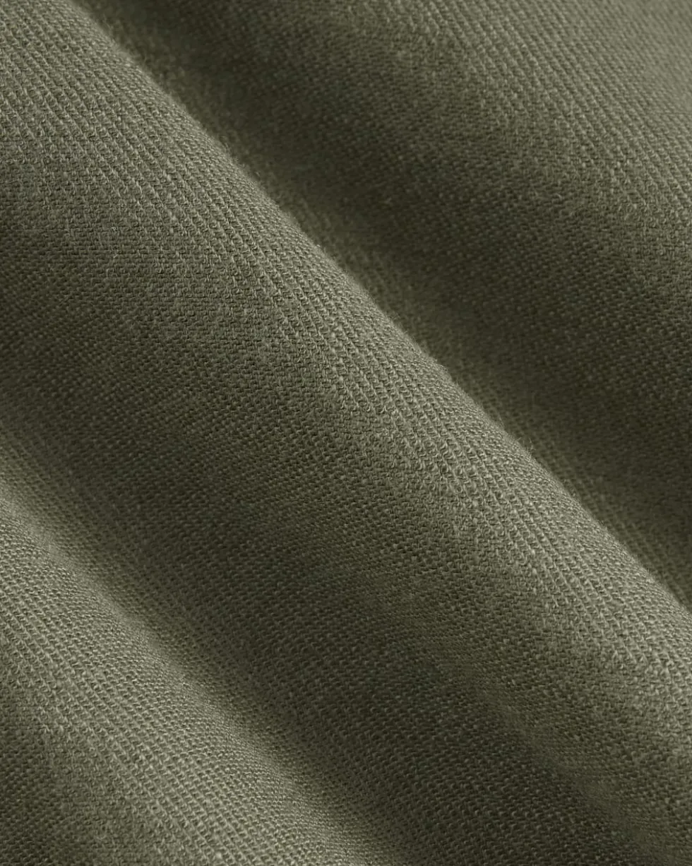 The Square Tank in Stretch Linen
