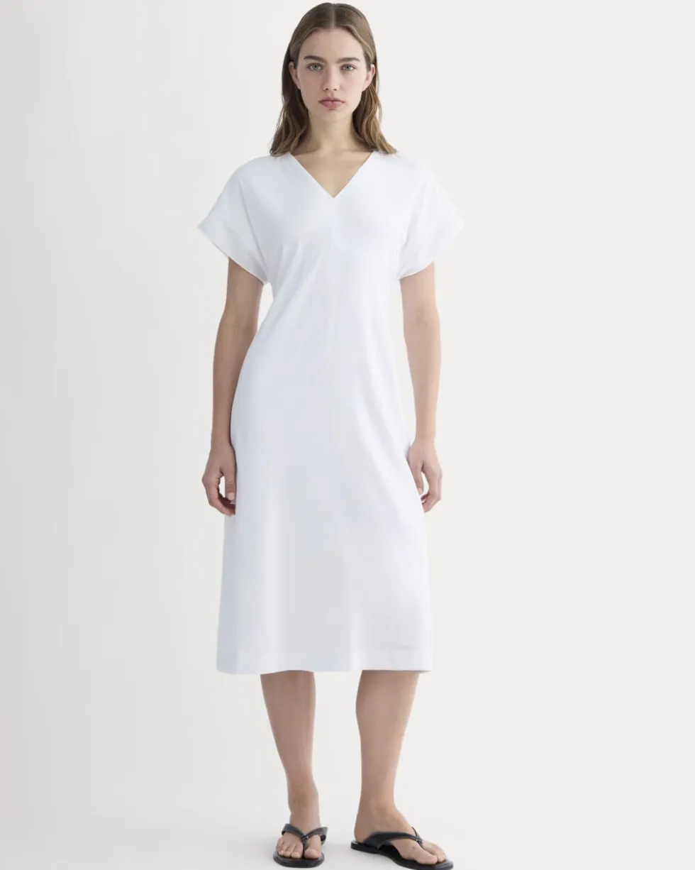 The Tie-Back Dress in Stretch Linen