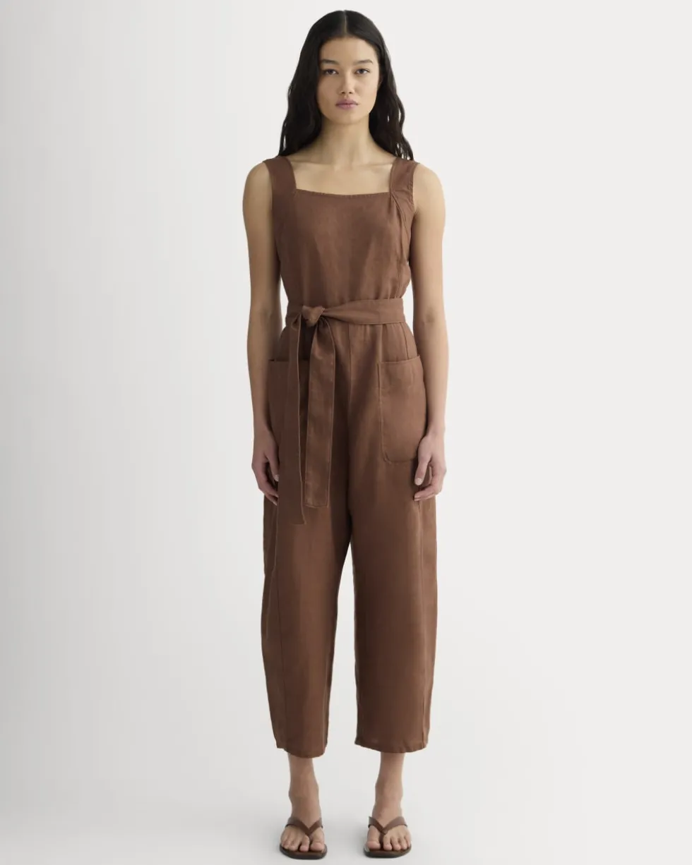 The Utility Coverall in Linen