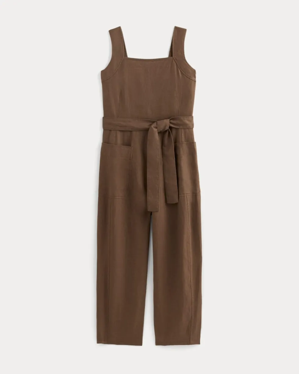 The Utility Coverall in Linen