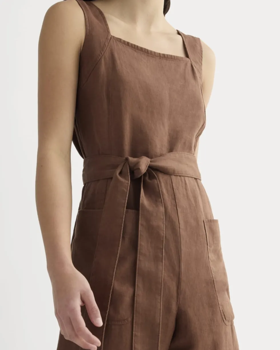 The Utility Coverall in Linen