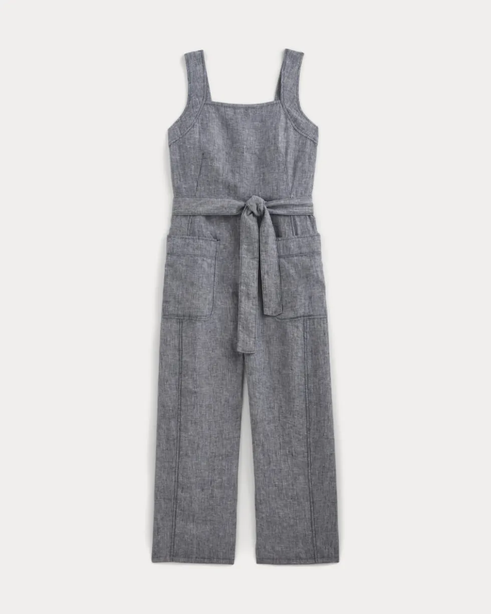 The Utility Coverall in Linen