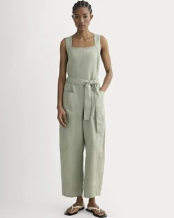 The Utility Coverall in Linen