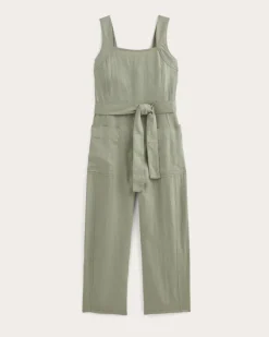 The Utility Coverall in Linen